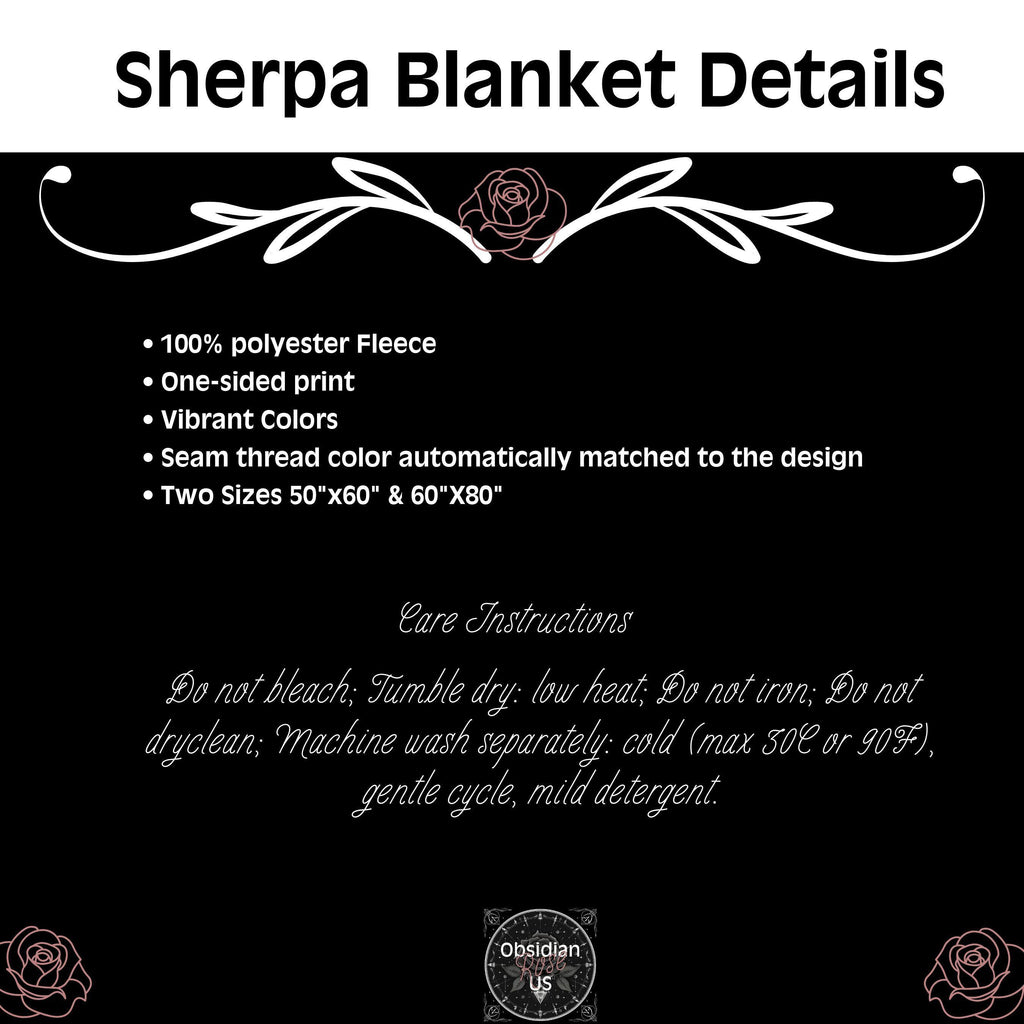 Fall Pumpkin Blanket, Autumn Harvest Sherpa or Velveteen Throw