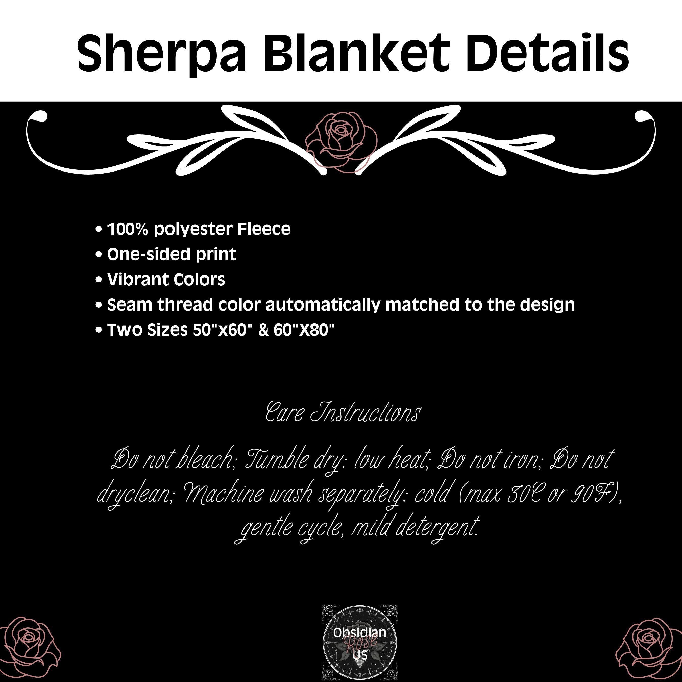 Fall Pumpkin Blanket, Autumn Harvest Sherpa or Velveteen Throw